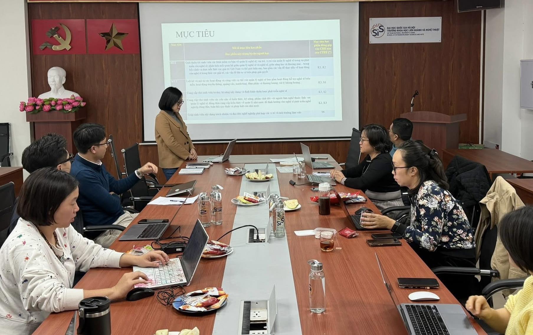 Toạ đàm chuyên môn nâng cao chất lượng đào tạo của Khoa Công nghiệp văn hoá và Di sản